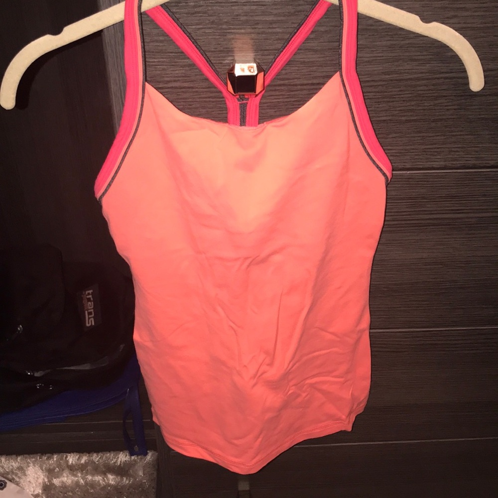 Lululemon orange tank